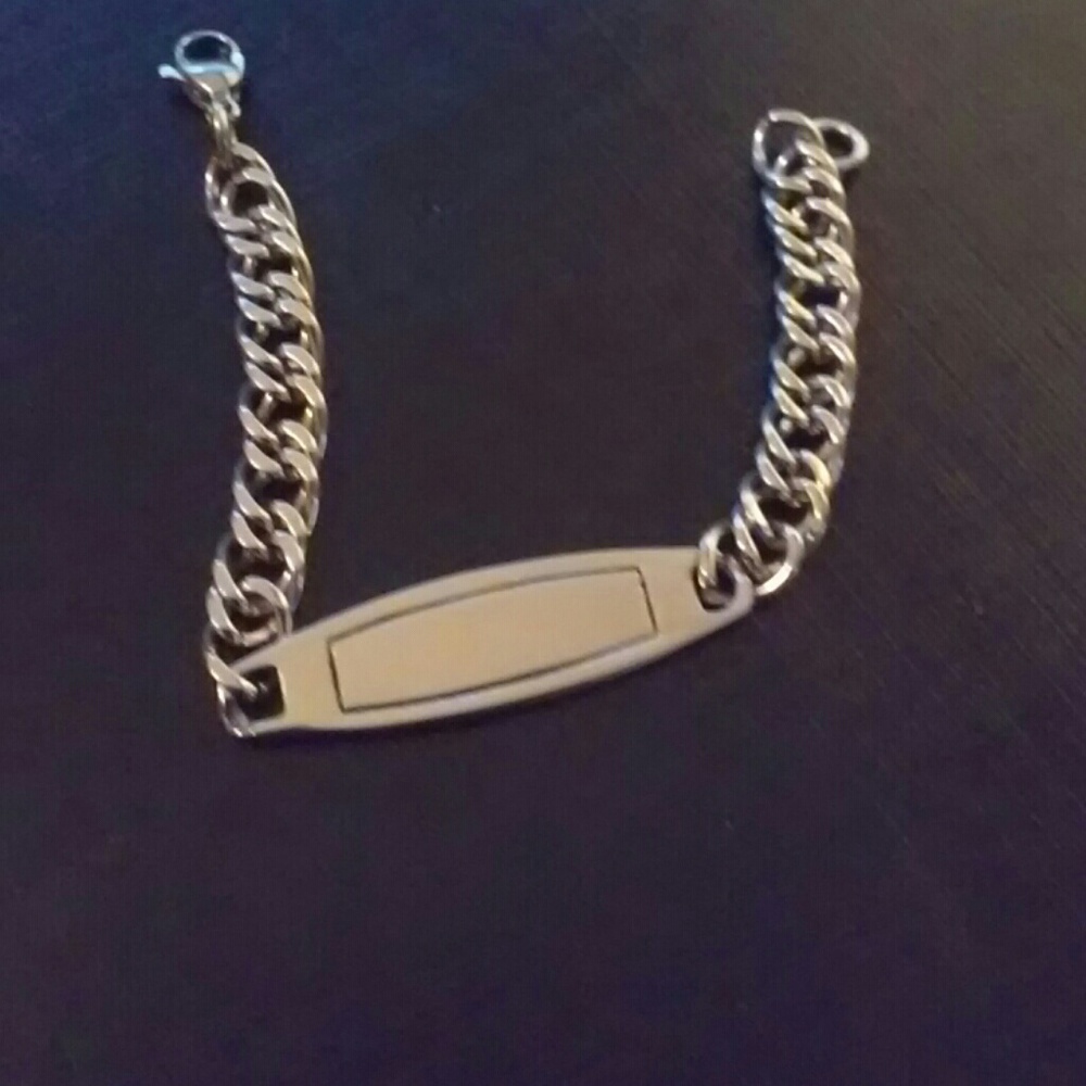 Stainless Steel Engravable Bracelet